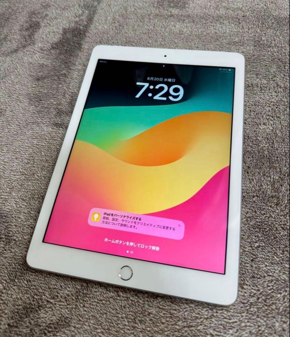 iPad 第6世代 32GB シルバー Wi-Fi+Cellular A1954