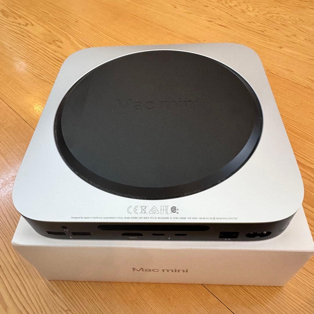 【極美品】Apple Mac mini M2 256GB