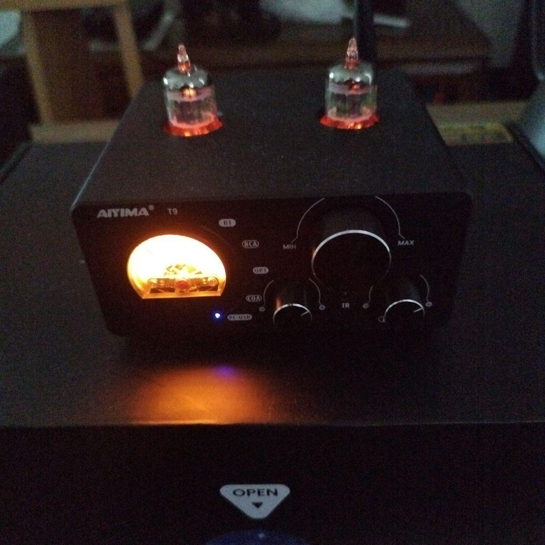 AIYIMA T9 真空管アンプ Bluetooth5.0 使用数回のみ