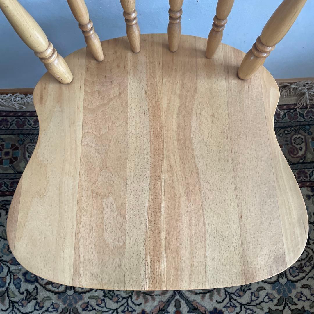 柏木工　ダイニングチェア　ウィンザーチェア　1脚　②