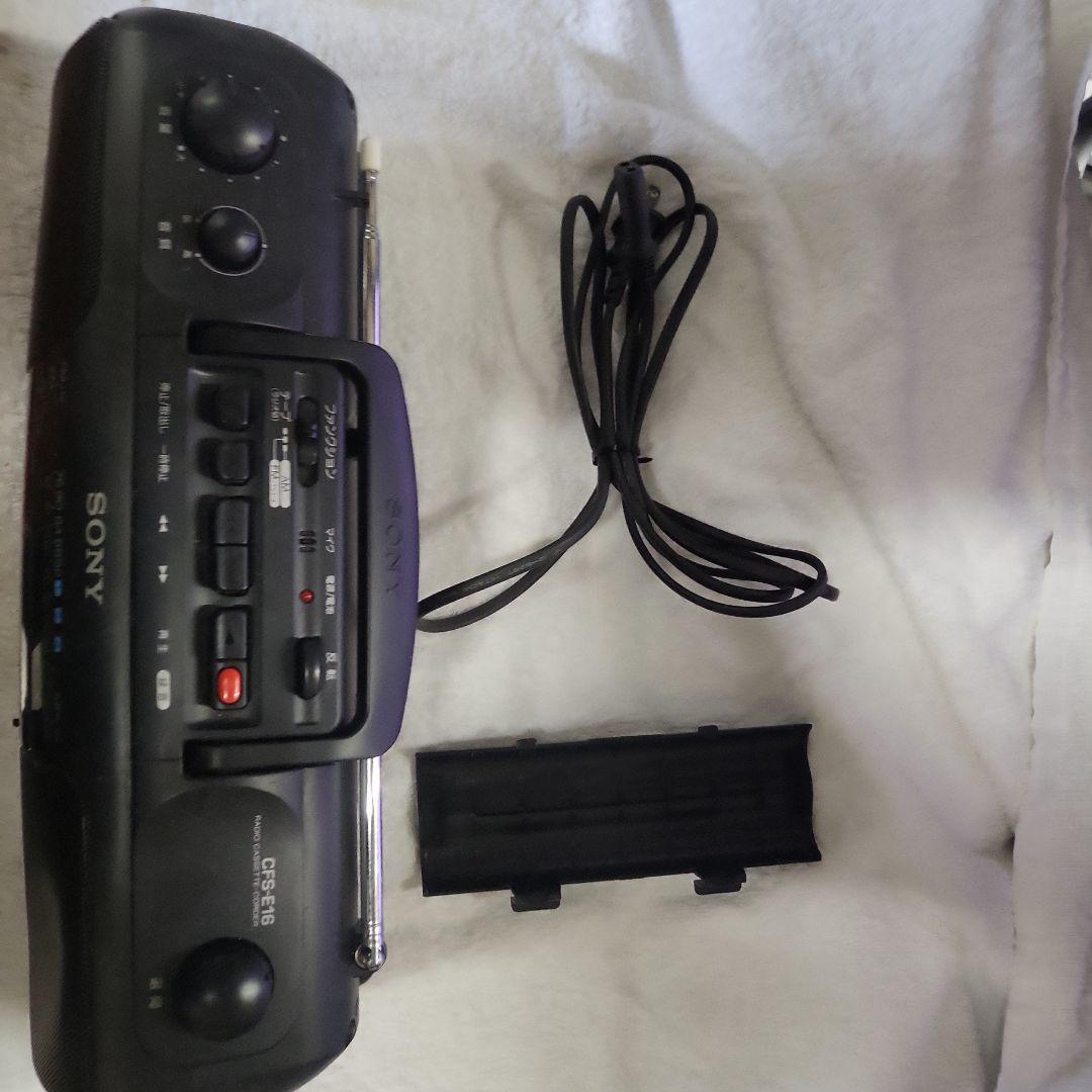 SONYラジオカセットCFS-E16