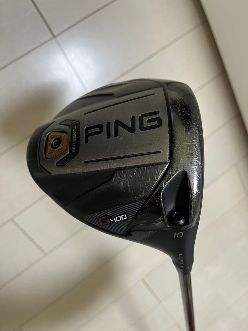 PING G400 ドライバー 10度　ping tourシャフト65s