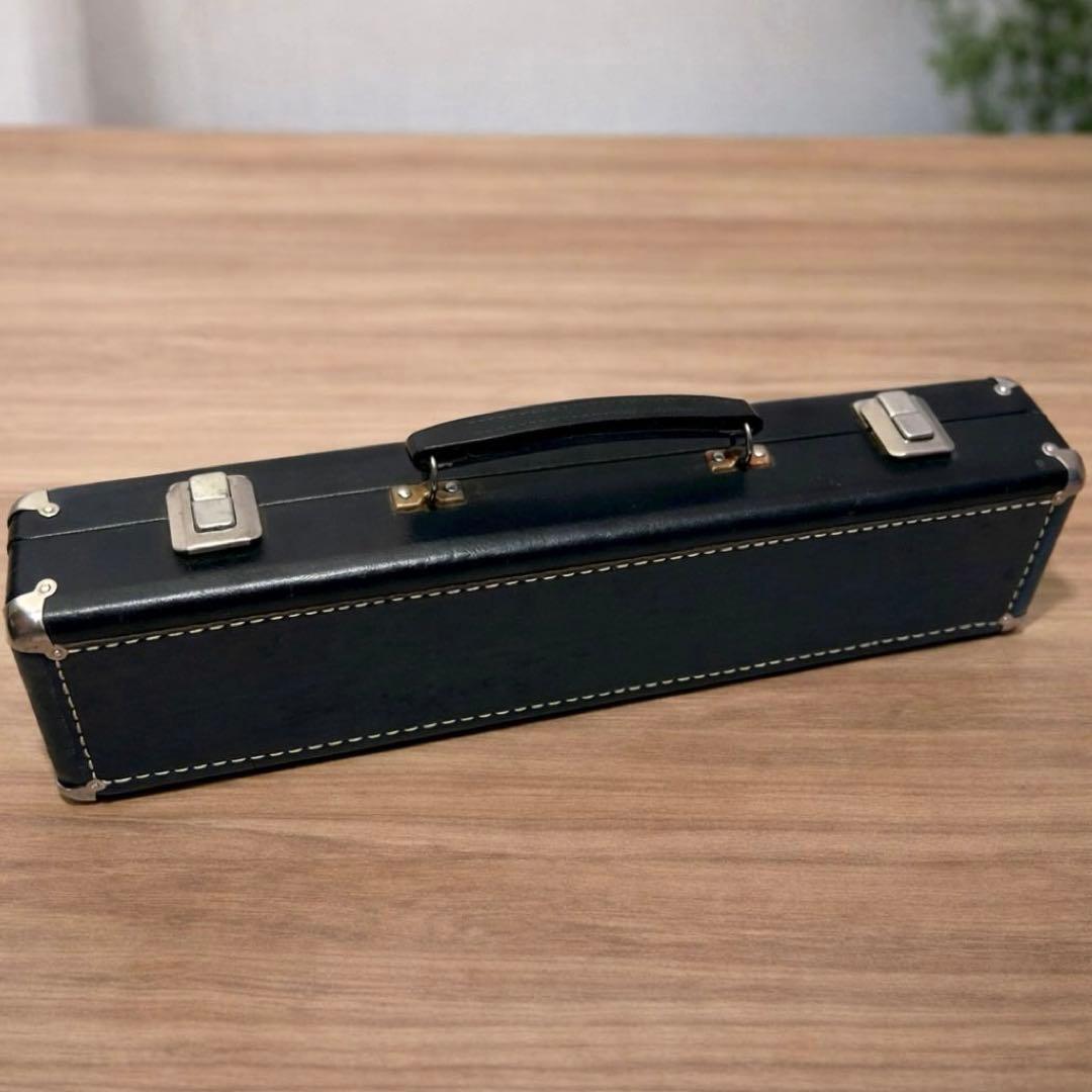 【音出し確認済み】 フルート 本体 ハードケース付 現状品 初心者向け 練習用