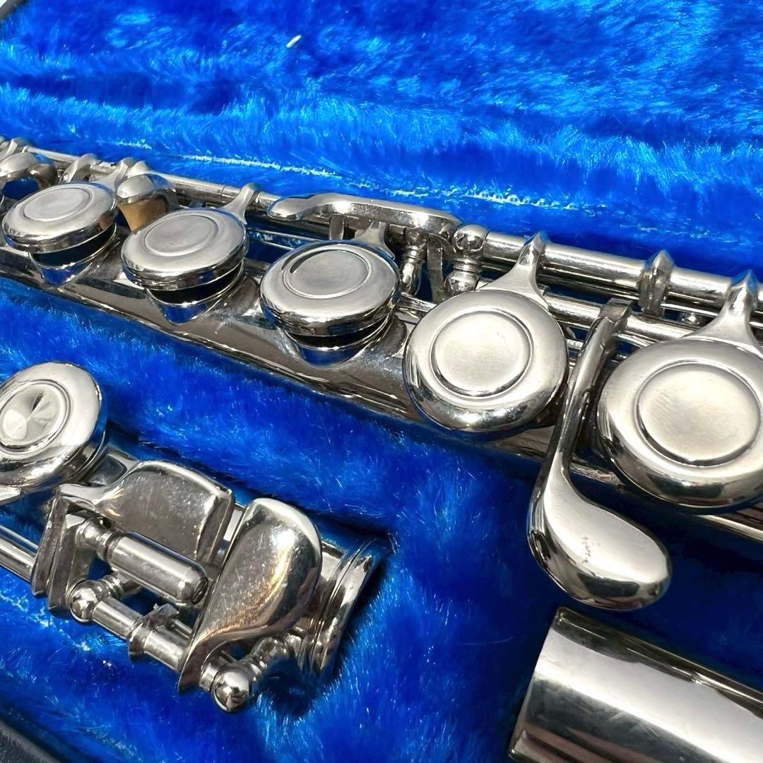 【音出し確認済み】 フルート 本体 ハードケース付 現状品 初心者向け 練習用