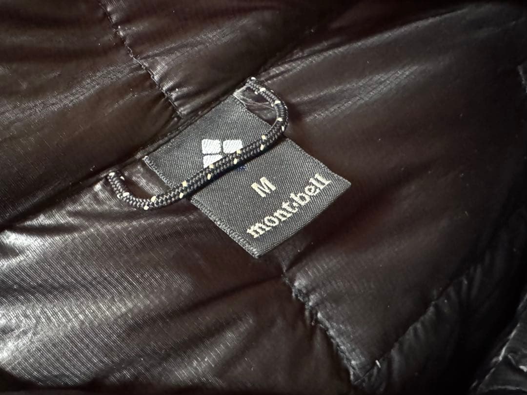 き*ち様 モンベル mont-bell プラズマ1000 ダウンジャケット黒 M