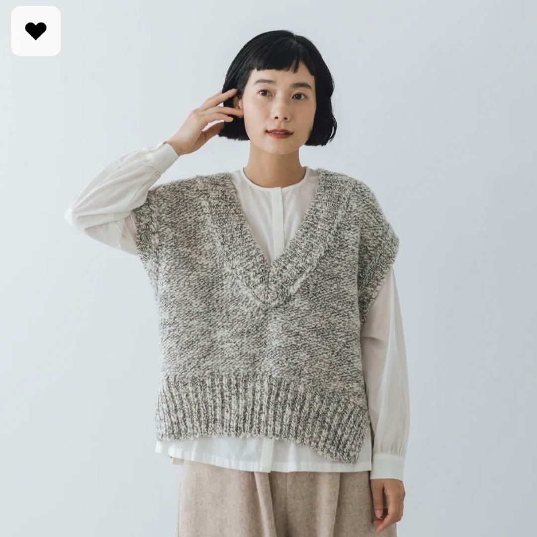 comm. arch. ハンドフレームド チャンキーベスト