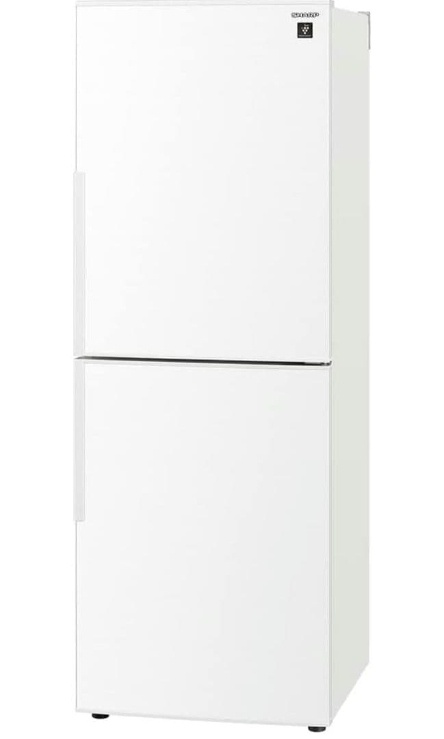 【美品】 シャープ　2ドア 冷蔵庫 SJPD28H 280L ホワイト