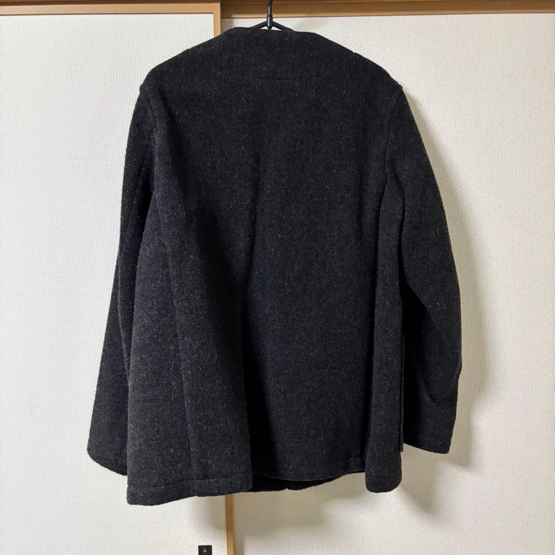 DANTON ウールモッサノーカラージャケット