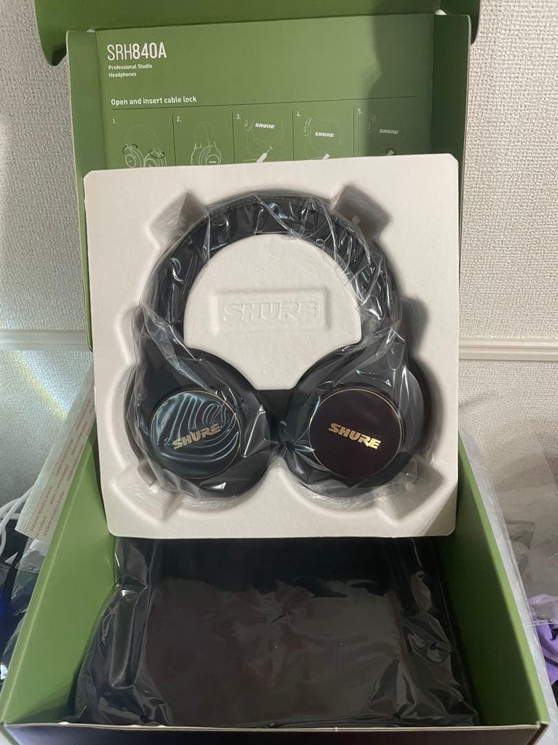 SHURE SRH840A ワイヤレスヘッドホン