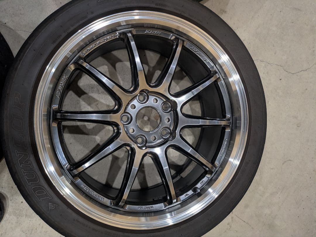 ワーク　ZR10 18インチ　8.5j