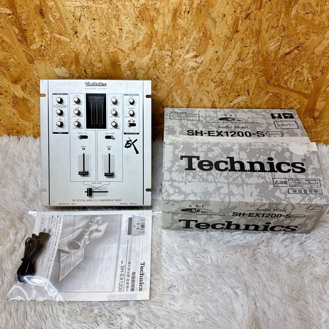 Technics テクニクス DJミキサー SH-EX1200 箱、説明書付き