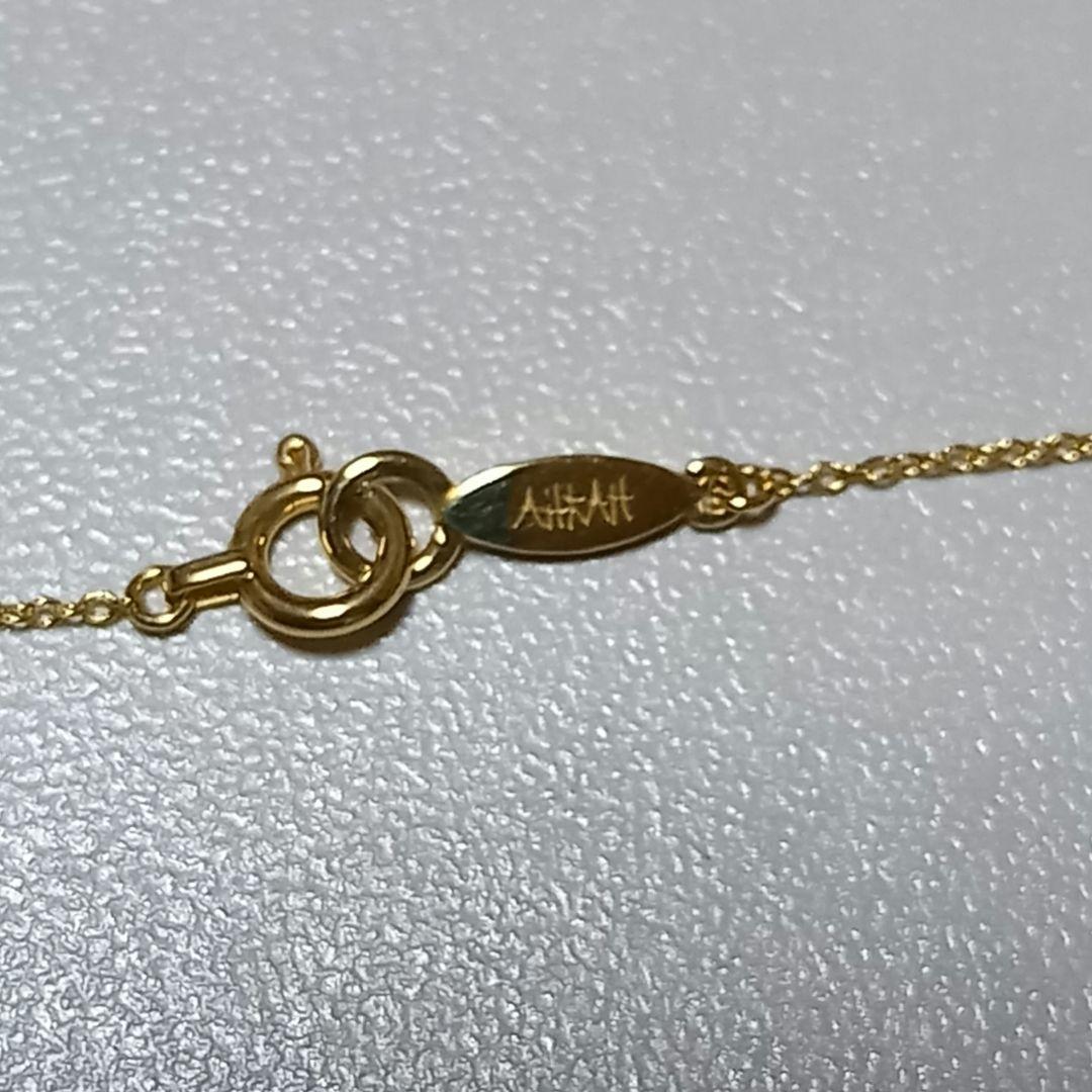 AHKAH　K18 ソルティアラウンドネックレス 0.15ct