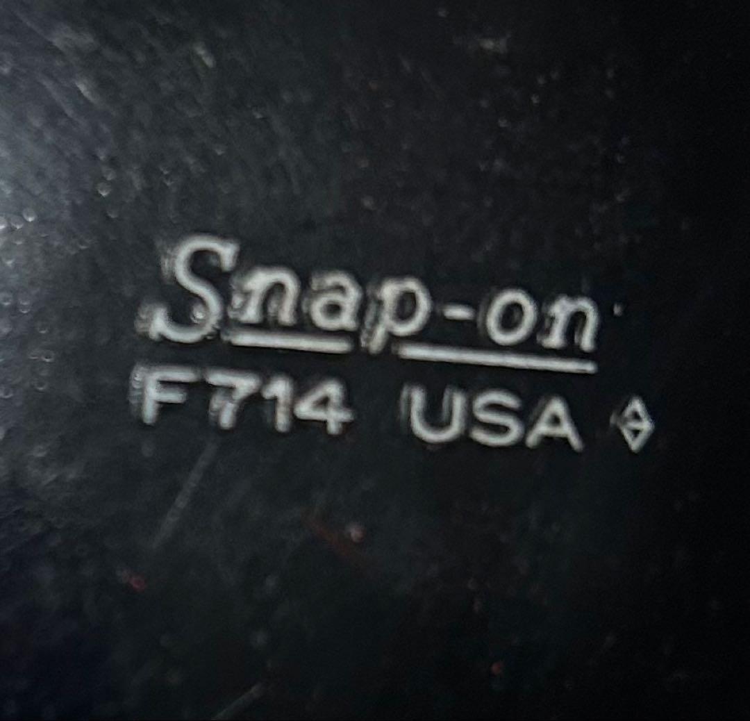 美品 Snap-on スナップオン 旧ロゴ 3/8パームラチェットF714