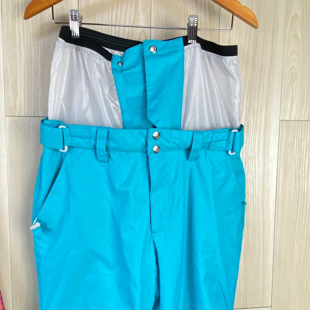 DLite 幾何学模様 レディースLLサイズ スノーボードウェア上下セット