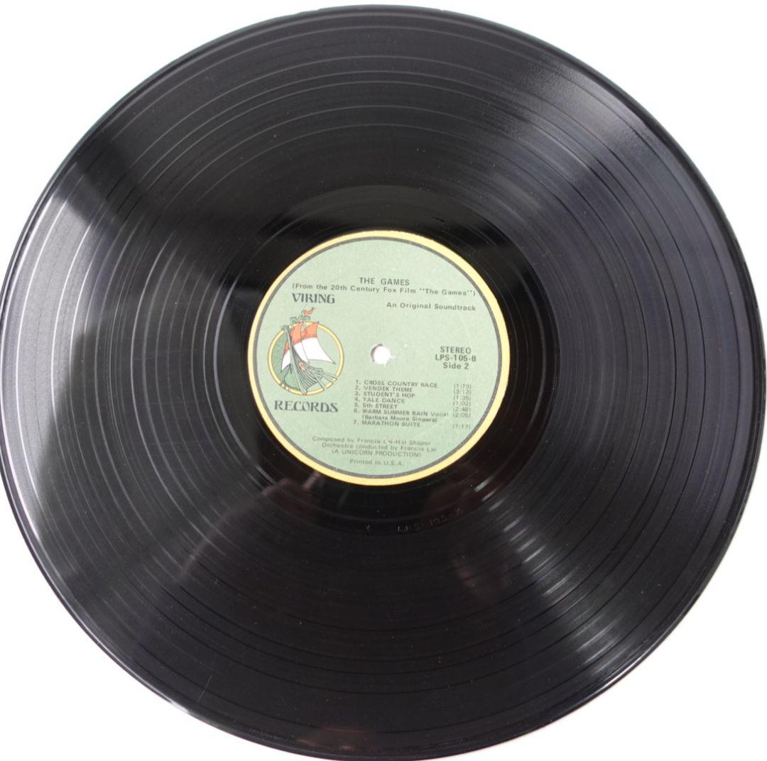 【稀少US盤1970年】フランシスレイ 栄光への賭け THE GAME サントラ