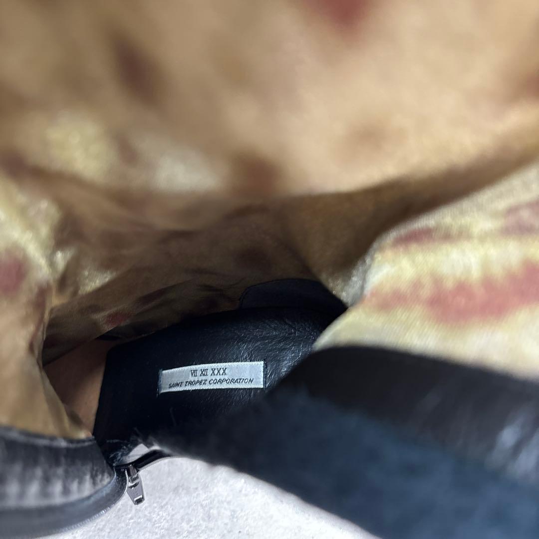 新品！VII XII XXX セブントゥエルブサーティ ポインテッドロングブーツ