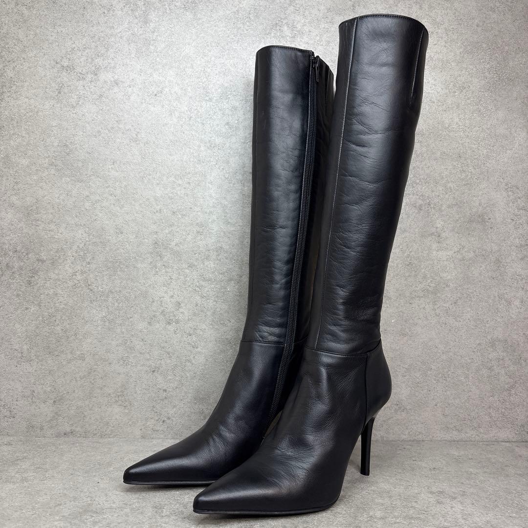 新品！VII XII XXX セブントゥエルブサーティ ポインテッドロングブーツ
