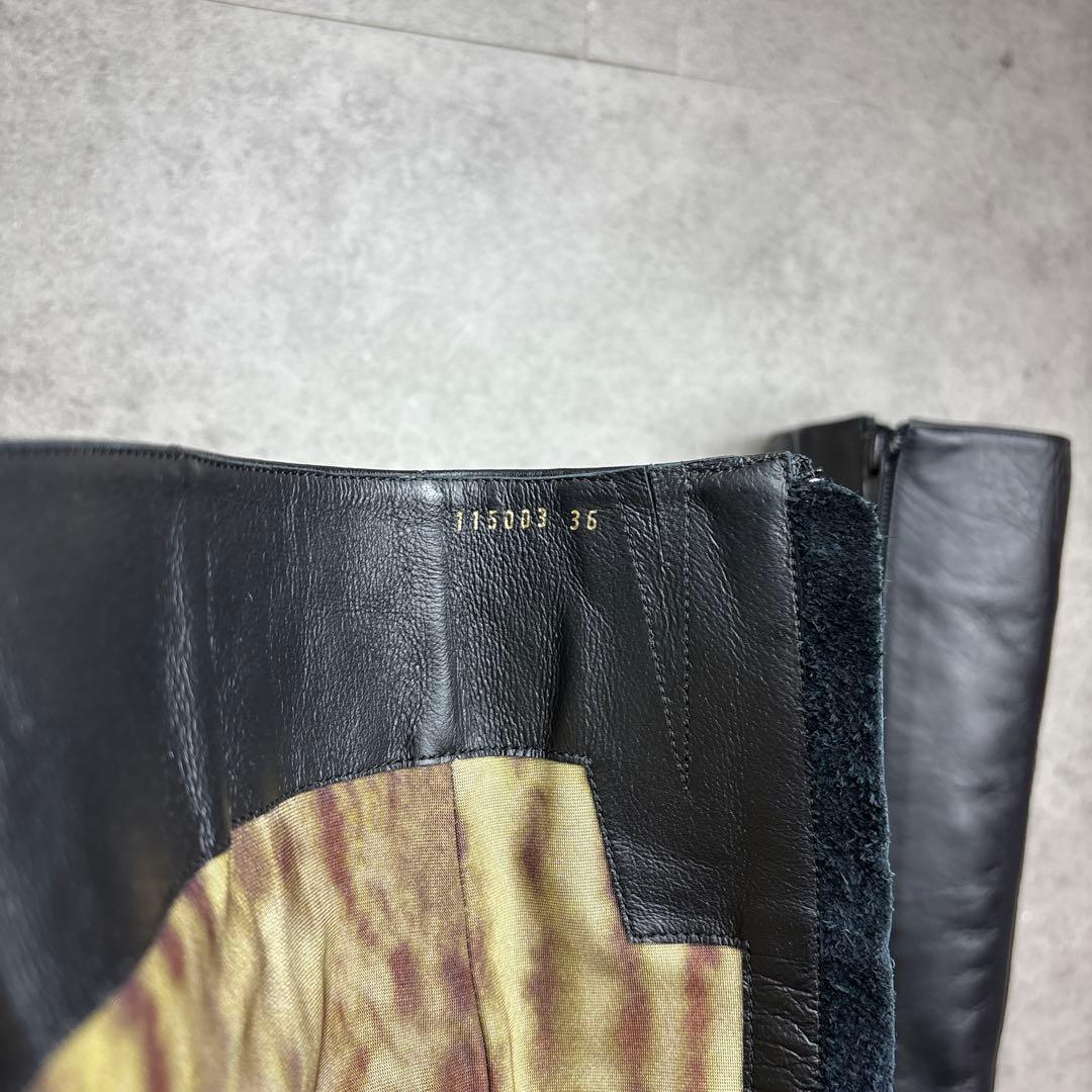 新品！VII XII XXX セブントゥエルブサーティ ポインテッドロングブーツ