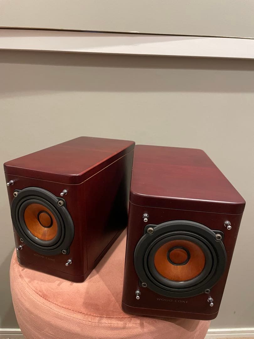 動作良好　Victor ウッドコーンスピーカー SP-EXAK1（左右ペア）