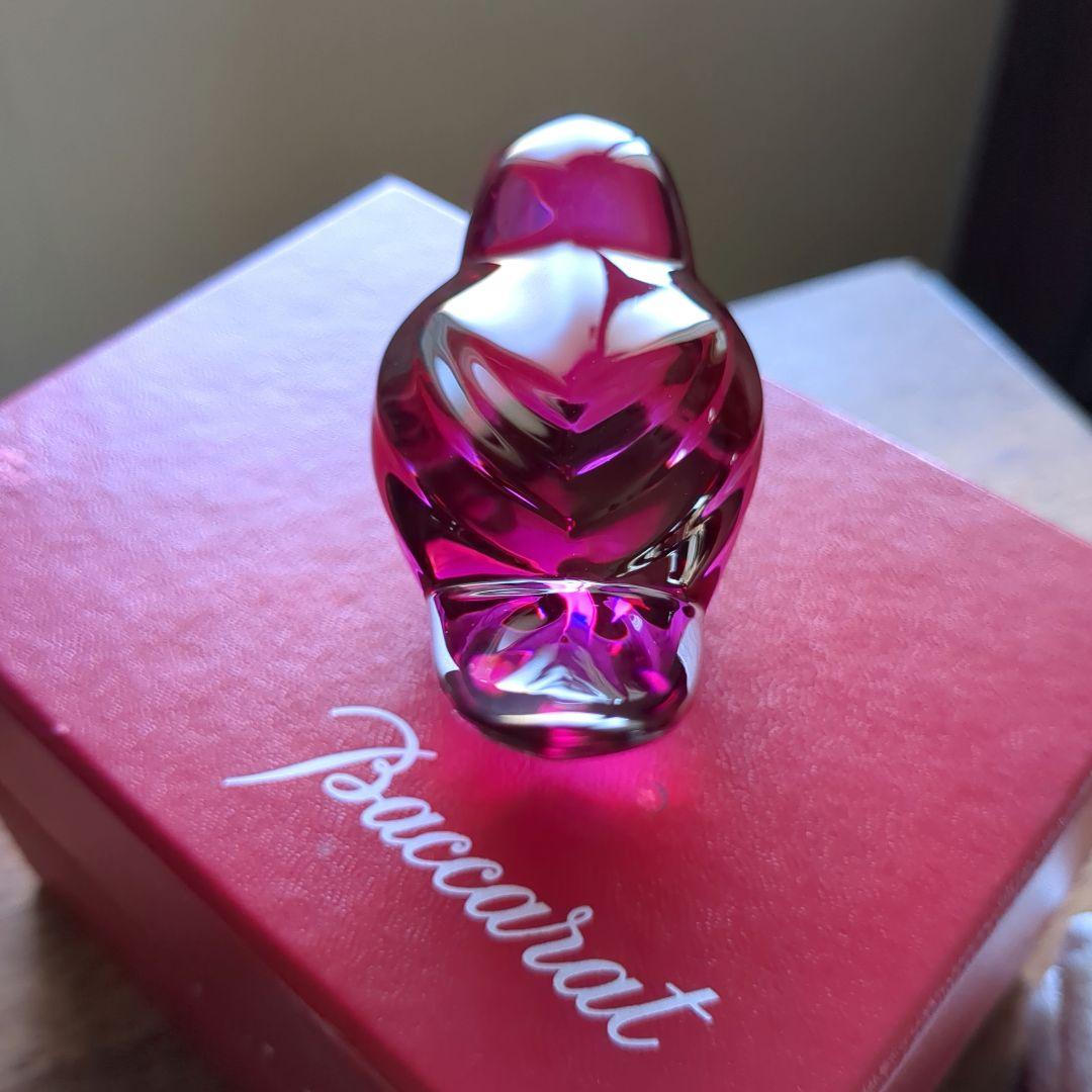 Baccarat バカラ　TITI BIRD ピンク フィギュリン