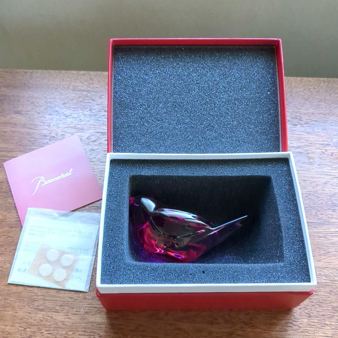 Baccarat バカラ　TITI BIRD ピンク フィギュリン
