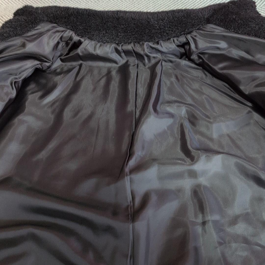 テディベアコート風　ケープ　ポンチョ　ファー　ショートコート