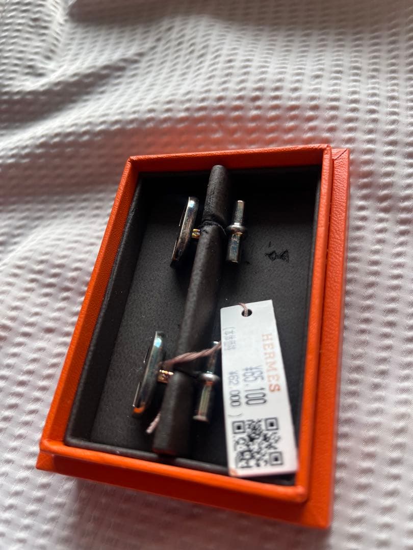 【本日15時 限定価格】未使用箱タグ付き HERMES エルメス カフス 正規品