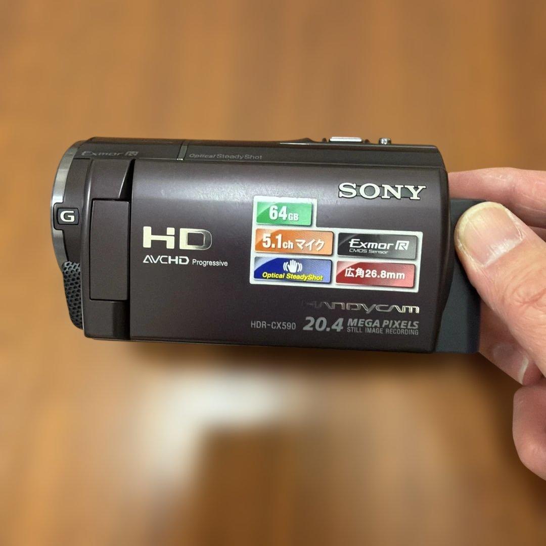 SONY デジタルHDビデオカメラレコーダー HDR-CX590V
