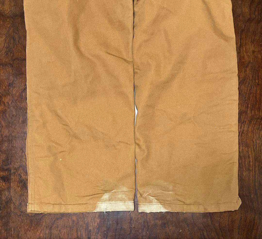 USA製 Carhartt カーハート ダック ダブルニー ビブオーバーオール