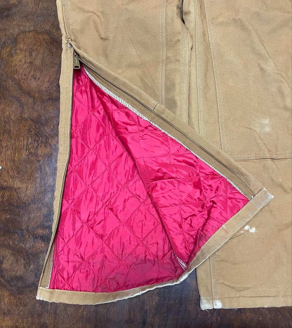 USA製 Carhartt カーハート ダック ダブルニー ビブオーバーオール