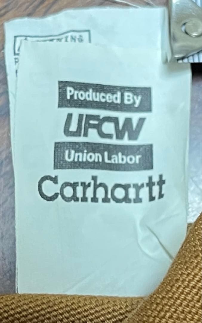 USA製 Carhartt カーハート ダック ダブルニー ビブオーバーオール