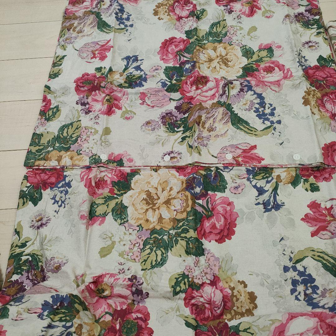 ラルフローレンコンフォーターカバー150×210サリーガーデンフロー