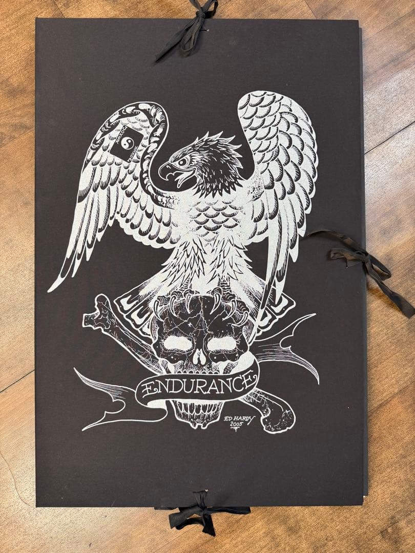 絵画 彫師 限定版 特大ポスターセット　フラッシュ タトゥー レア