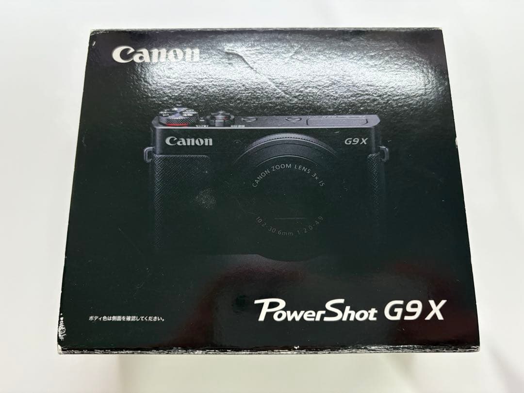 【美品】Canon PowerShot G9X コンパクトデジタルカメラ