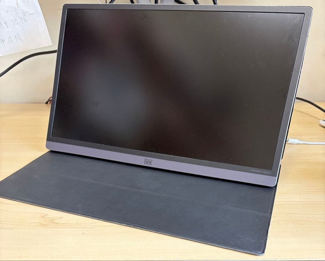 ポータブルモニター 4K 15.6インチ 映像確認済訳ありジャンク
