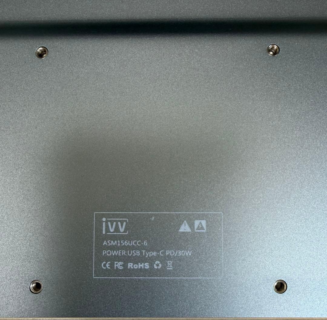 ポータブルモニター 4K 15.6インチ 映像確認済訳ありジャンク