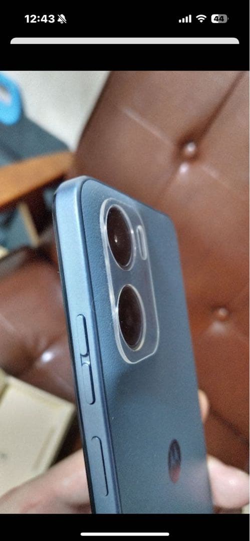 Motorola moto g05本体 クリアケース付き