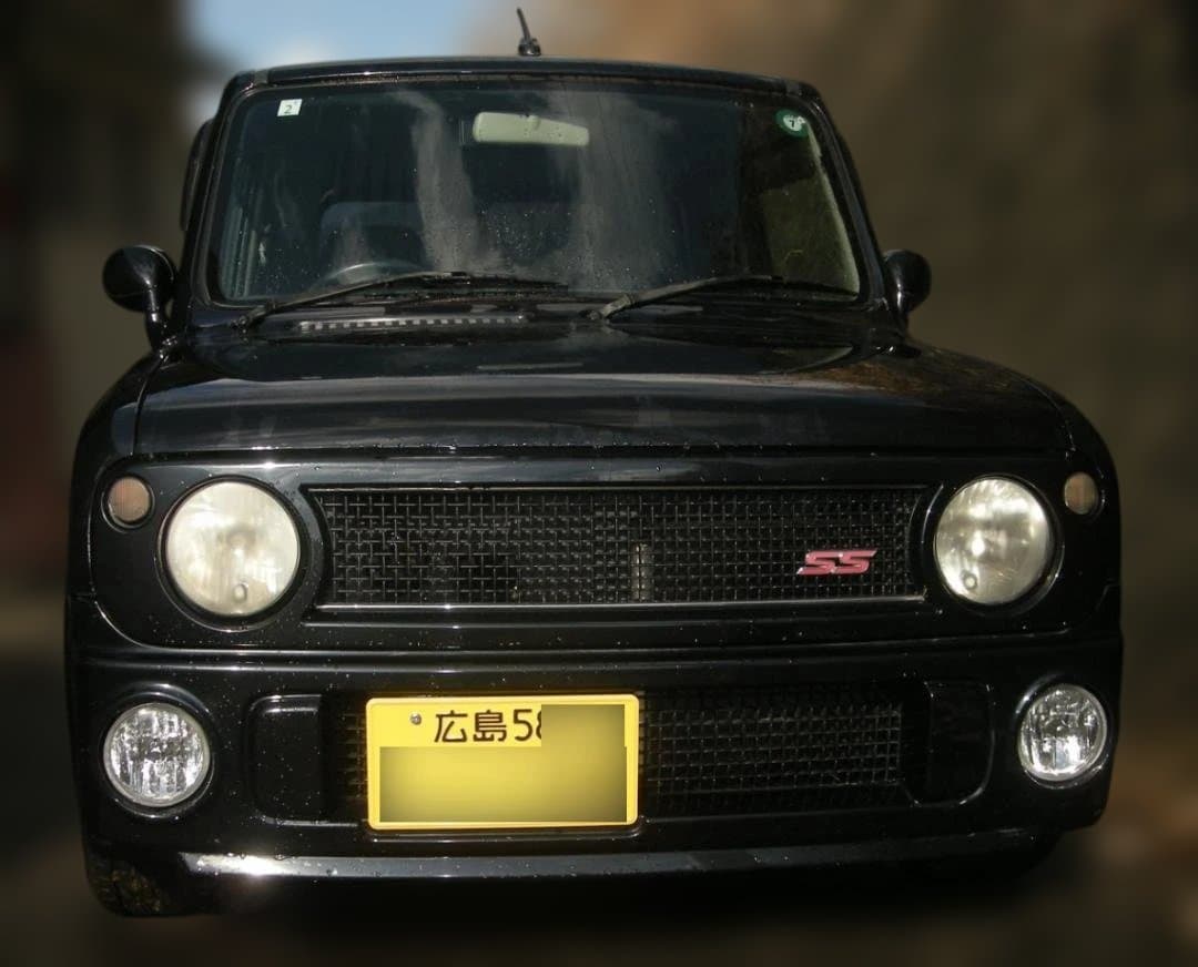 スズキ・ラパンSSターボ HE21S (ブラック)