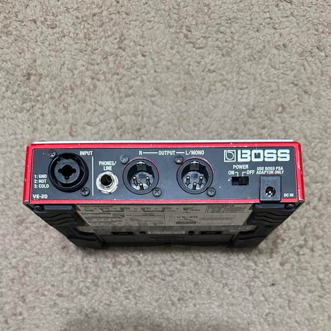 BOSS VE-20 Vocal Performer - ボーカルエフェクター