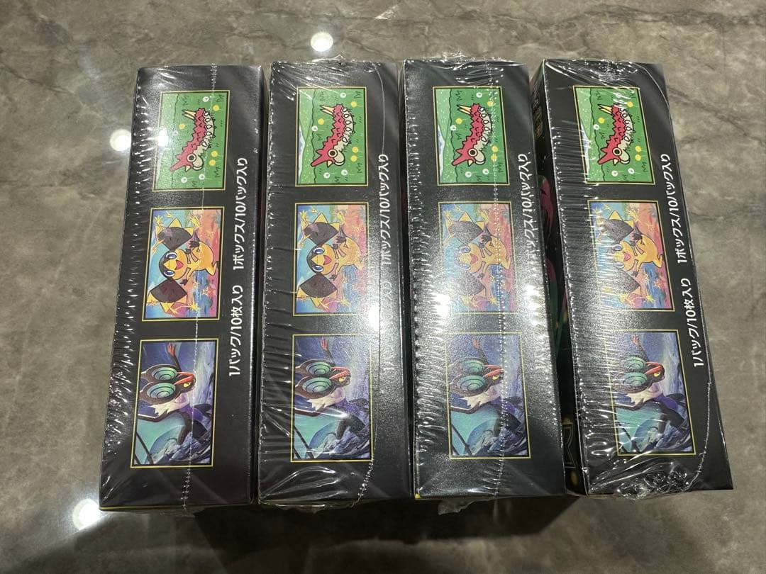 ポケモンカード　メガドリームex 4box シュリンク付き　未開封