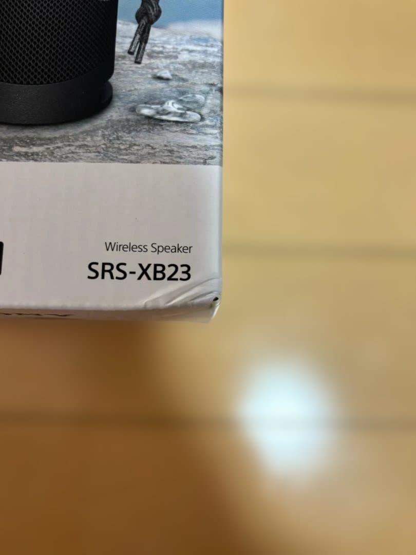 【新品】箱にキズ有 保証書付 SONY ワイヤレススピーカー SRS-XB23