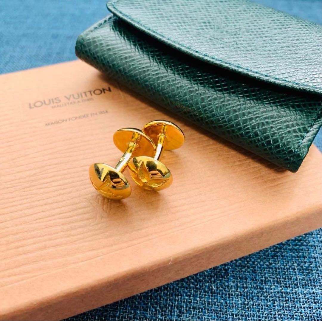 【即発送】LOUIS VUITTON ルイヴィトン カフス マンシェット タイガ