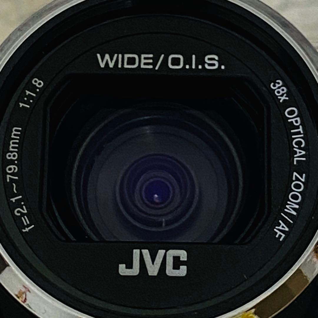 JVC ビデオカメラ GZ-E765-W Everio エブリオ 2014年製