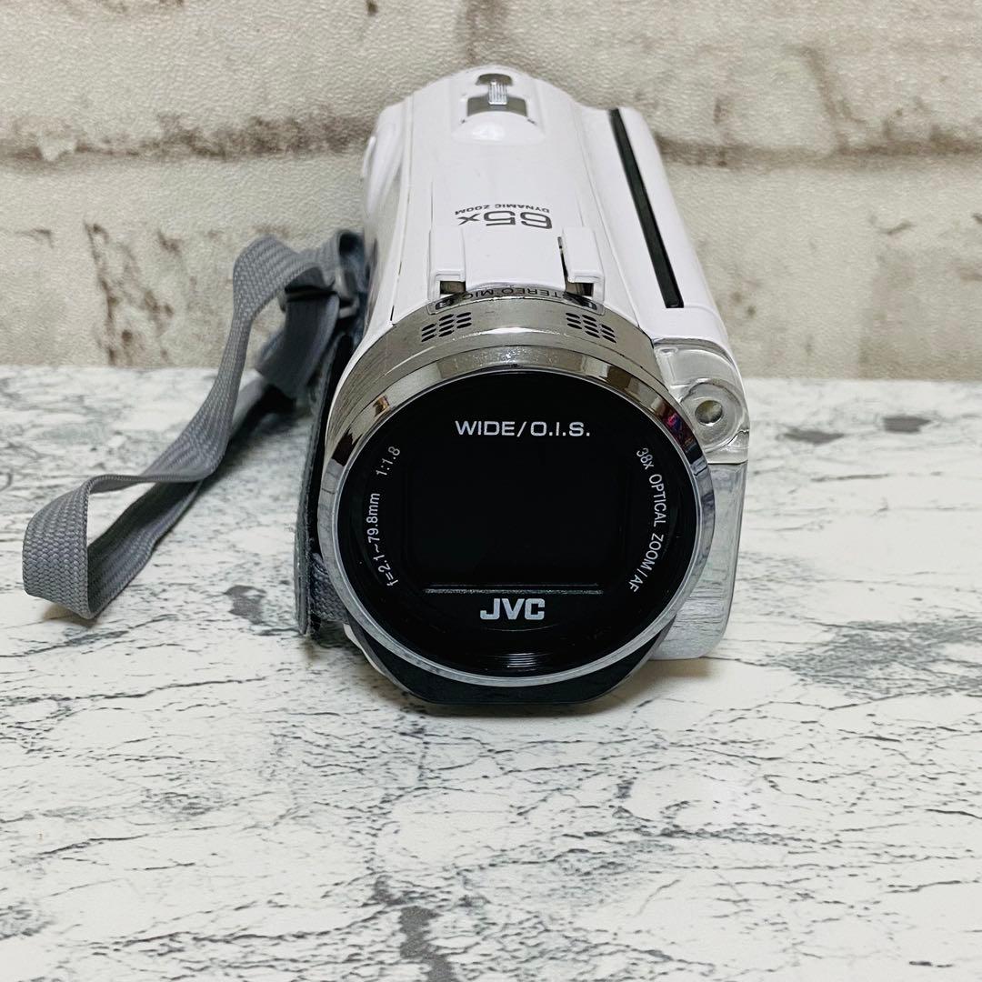 JVC ビデオカメラ GZ-E765-W Everio エブリオ 2014年製