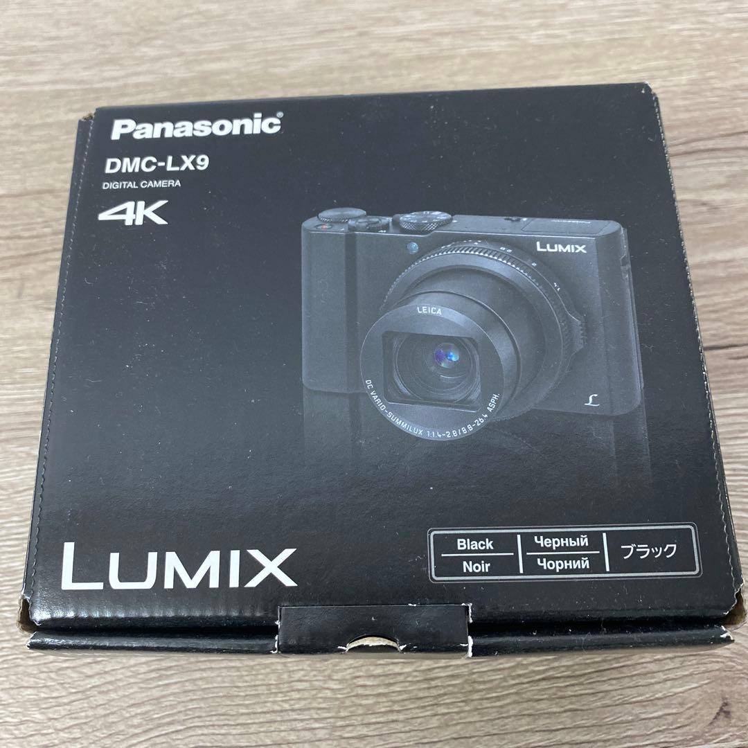 パナソニック コンパクトデジタルカメラ ルミックス ブラック DMC-LX9-K
