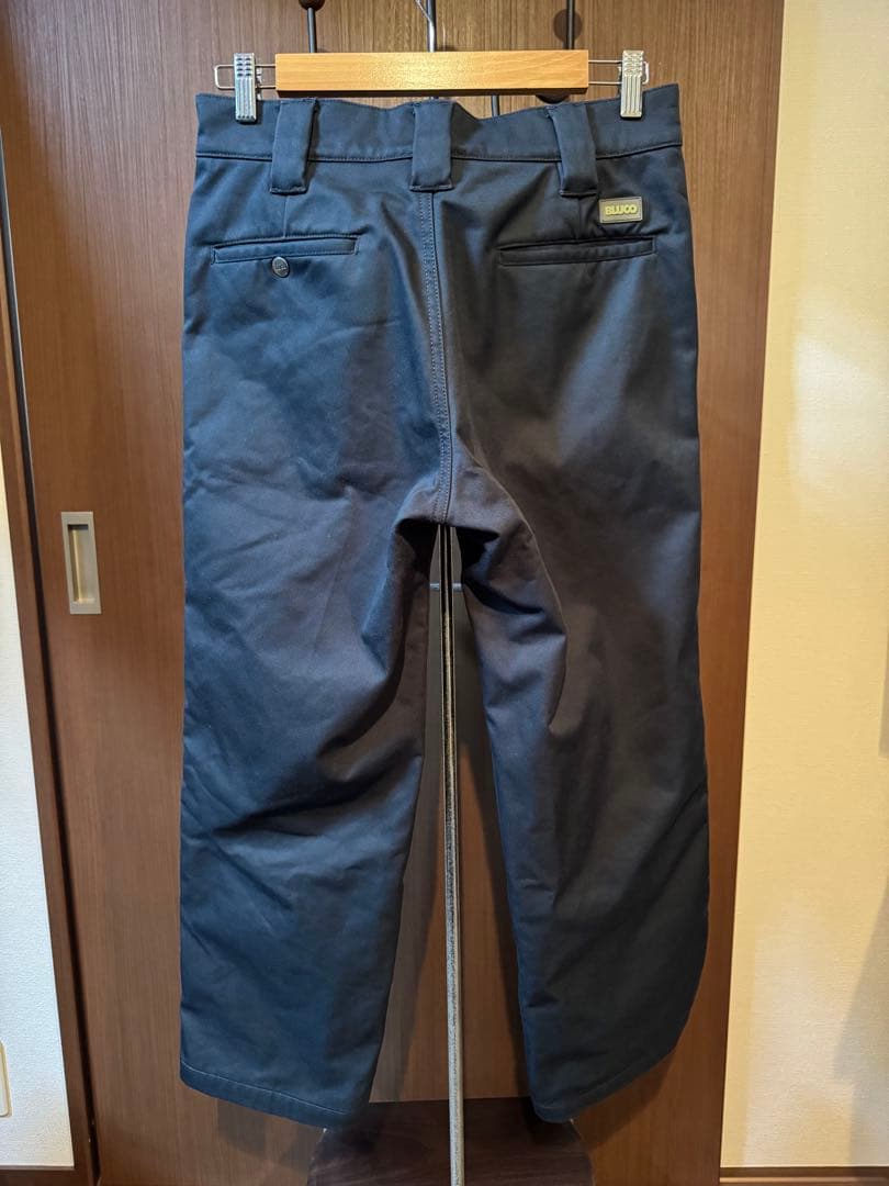 BLUCO Warm Work Pants ウォームワークパンツ M ネイビー