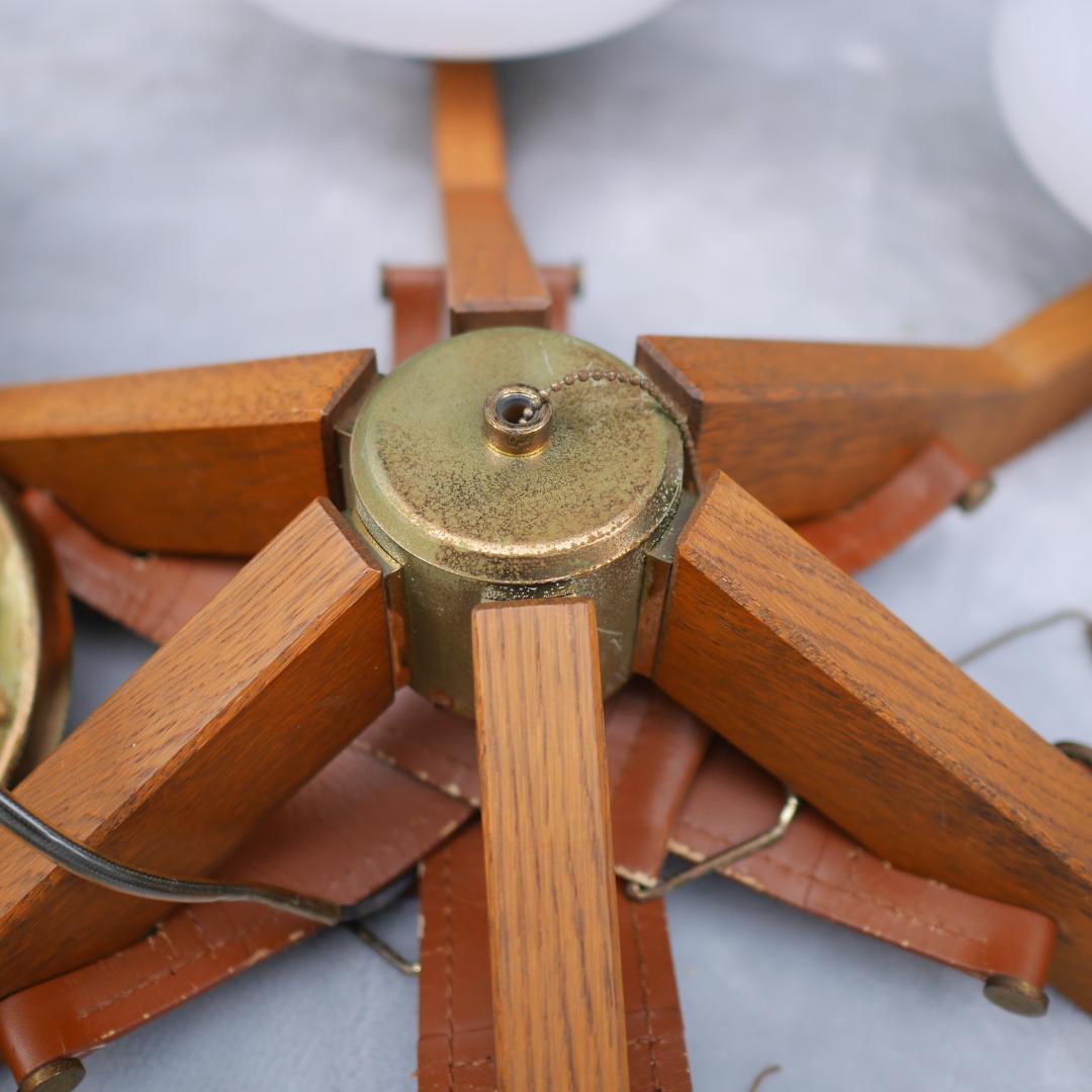 yamagiwa ヤマギワ ミッドセンチュリー シャンデリア 6灯 天井 照明