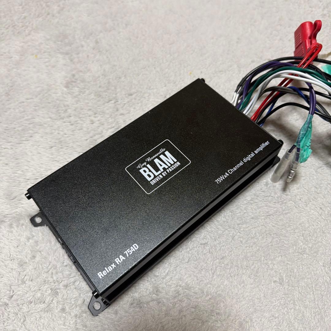 BLAM Relax RA 754D 4チャンネルアンプ