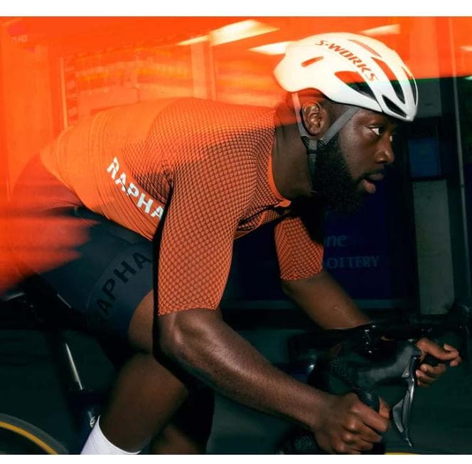 【美品 定価30900】Rapha サイクルジャージ XL オレンジ