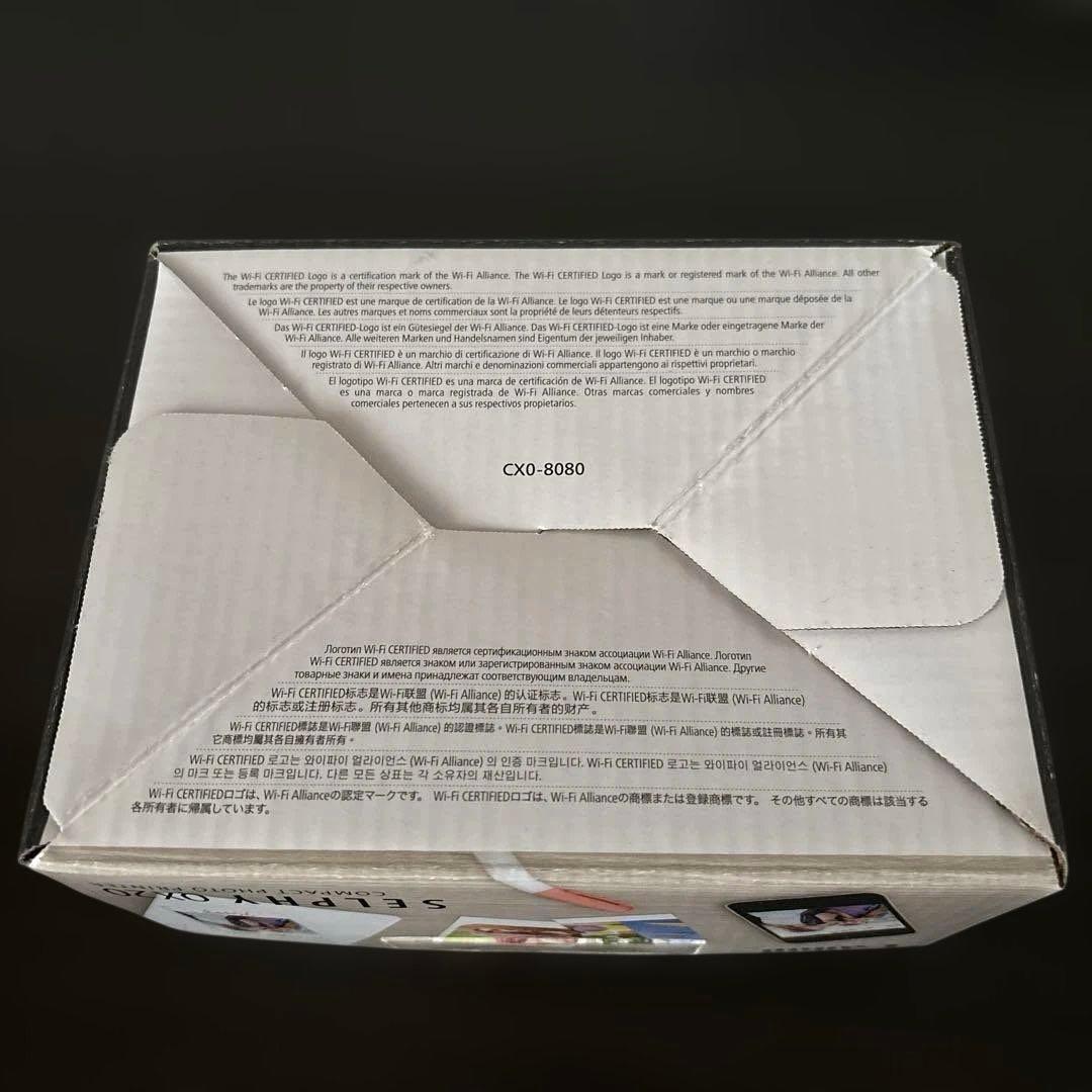 【Canon】SELPHY QX20 コンパクトフォトプリンター ホワイト